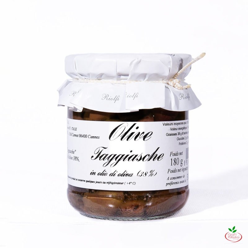 Olives Noires Denoyautees Pot 180g Traiteur Italien épicerie Fine Et Restaurant Cannes 5436