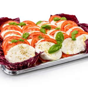CAPRESE MOZZARELLA DE BUFALA DOP 10/12 PERSONNES (PRECOMMANDE 24 HEURES A L'AVANCE)